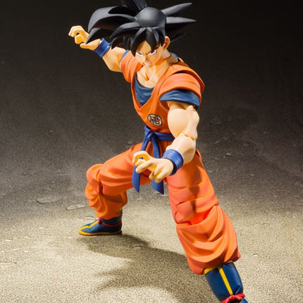 Son Goku (A Saiyan Raised On Earth) Dragon Ball Z S.H. Figuarts Action Figure 14 cm