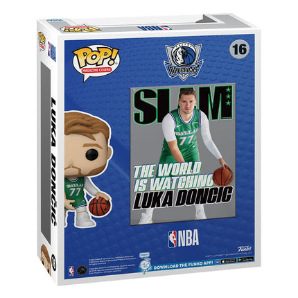 Luka Doncic NBA Cover POP! Basketball Vinyl Figure (SLAM Magazin) 9 cm