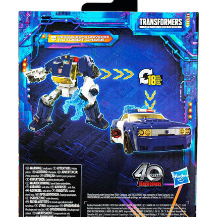 Autobot Chase Rescue Bots Universe Transformers Generations Legacy United Deluxe Class Action Figure 14 cm