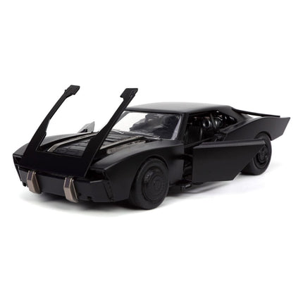 Batmobile with Figure Batman 2022 Hollywood Rides Diecast Model 1/24 2022