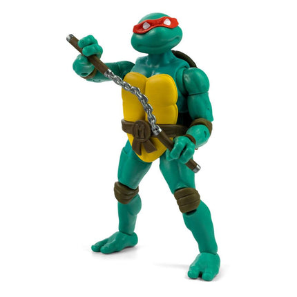 Michelangelo Exclusive Teenage Mutant Ninja Turtles BST TMNT AXN x IDW Action Figure & Comic Book 13 cm